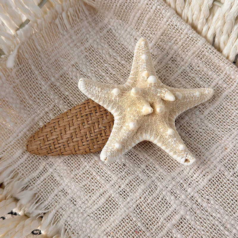 Starfish hair clip